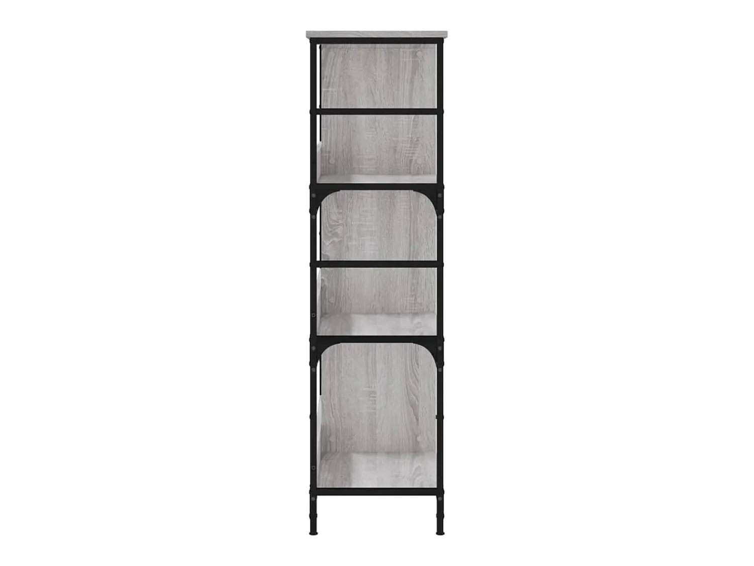 Biblioteca| Estante 78,5x33x117,5 cm derivados de madeira sonoma PT691057 Cinzento