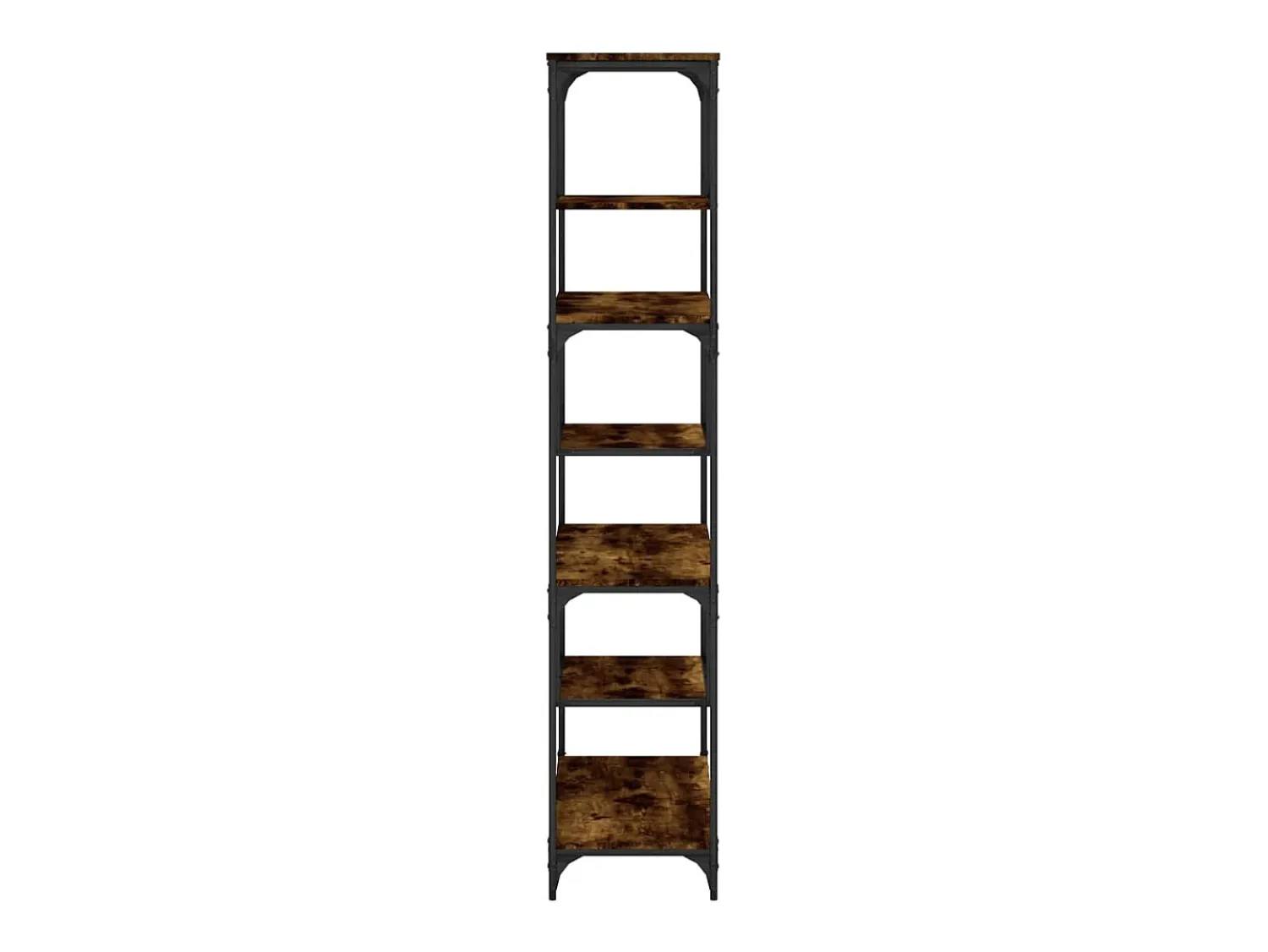 Biblioteca* Estante 81x36x176 cm derivados de madeira carvalho fumado PT475479 Castanho
