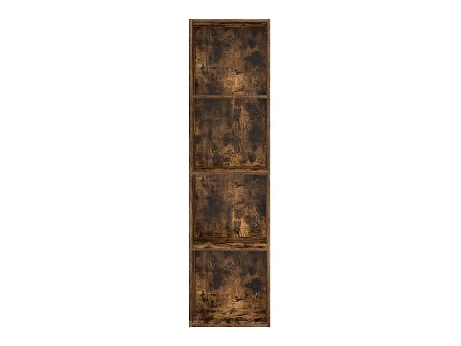 Biblioteca*vidaxl Estante 40x30x152 cm derivados de madeira carvalho fumado Castanho
