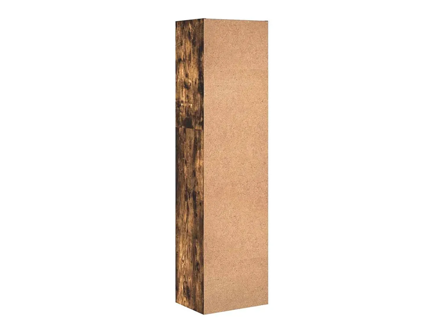 Biblioteca*vidaxl Estante 40x30x152 cm derivados de madeira carvalho fumado Castanho