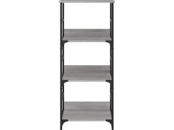Biblioteca* Estante 50x33x117,5 cm derivados de madeira sonoma PT487984 Cinzento