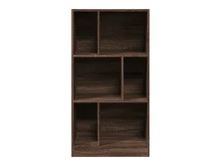 Vitrina*vidaxl Estante 57x28,5x107,5 cm derivados de madeira carvalho Castanho