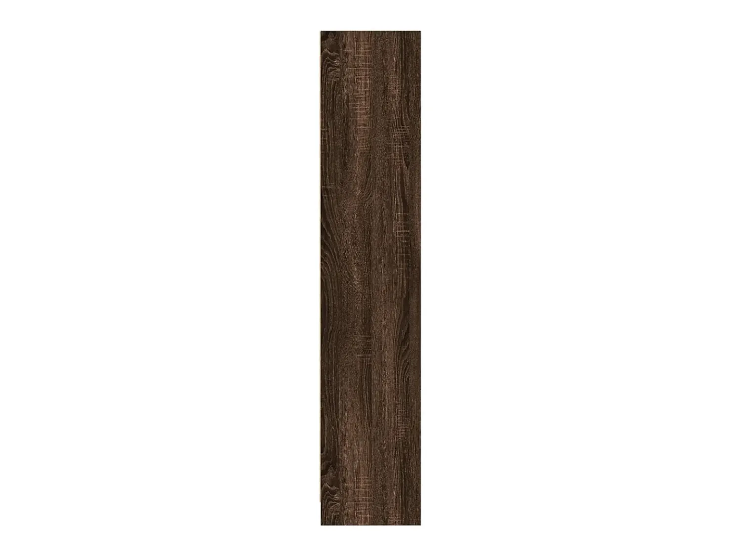 Vitrina*vidaxl Estante 57x28,5x107,5 cm derivados de madeira carvalho Castanho