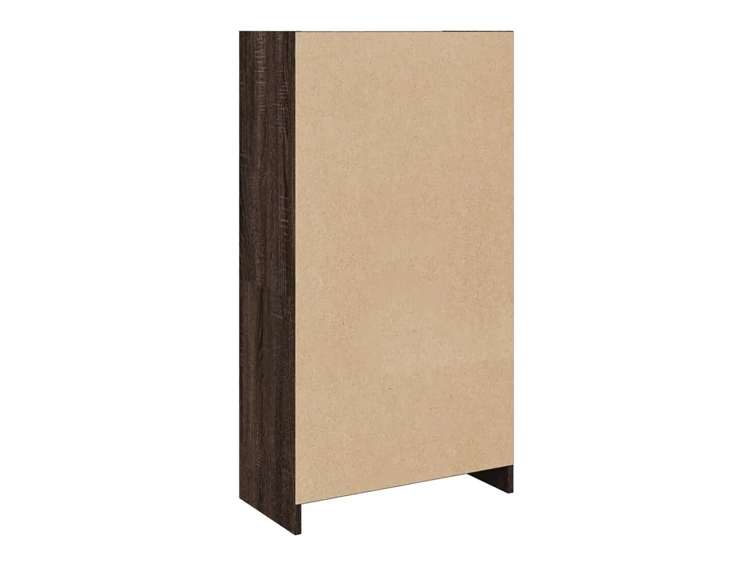 Vitrina*vidaxl Estante 57x28,5x107,5 cm derivados de madeira carvalho Castanho