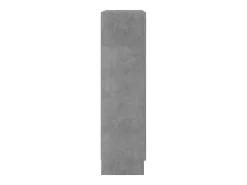 Prateleira*vidaxl Estante 82,5x30,5x115 cm derivados de madeira cimento Cinzento