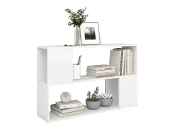 Best Estante 100x24x63 cm derivados de madeira PT394495 Branco