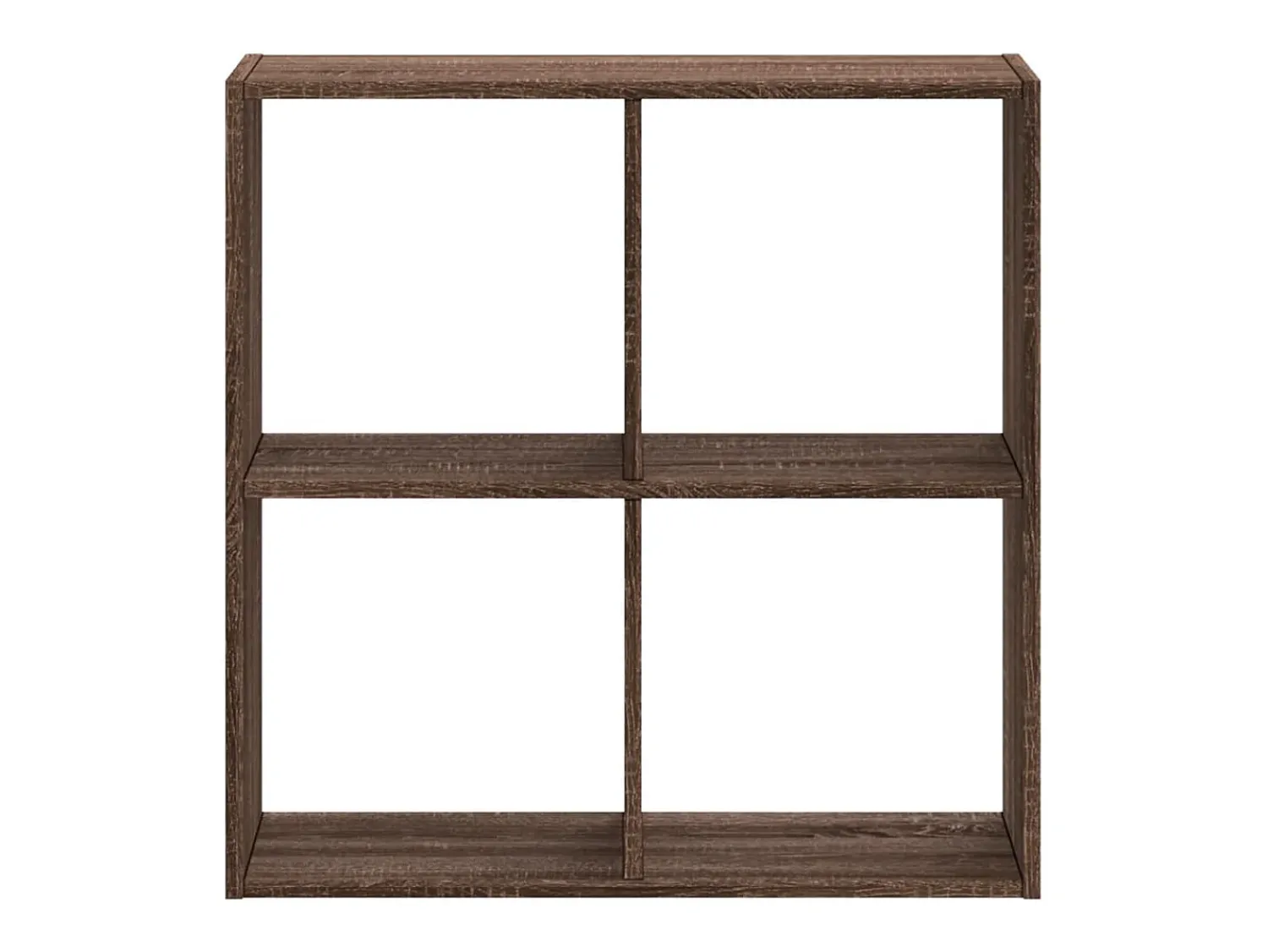 Biblioteca| Estante 68,5x32x68,5 cm derivados de madeira carvalho PT825122 Castanho