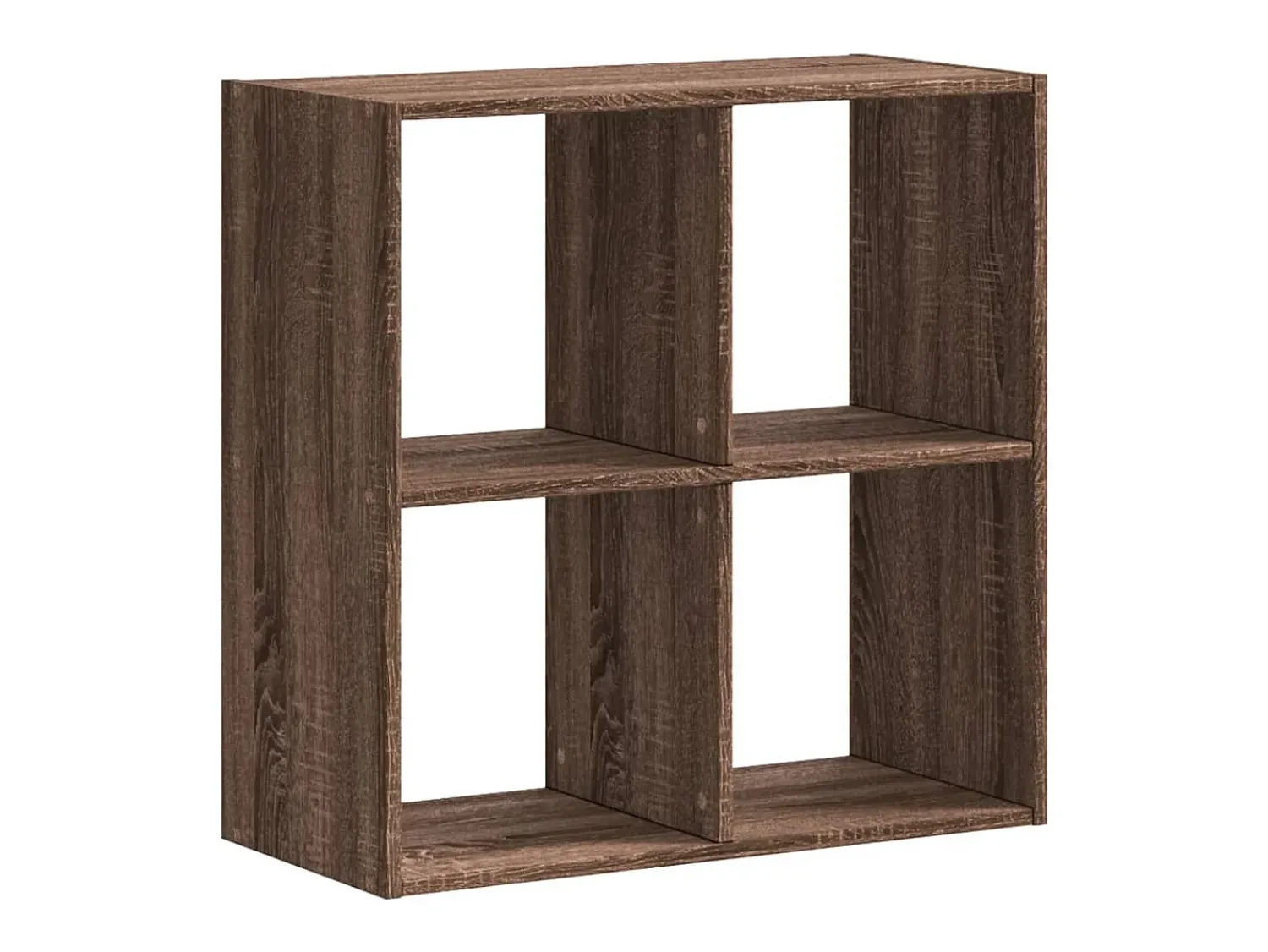 Biblioteca| Estante 68,5x32x68,5 cm derivados de madeira carvalho PT825122 Castanho