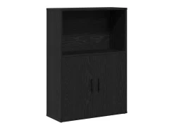 Biblioteca|vidaxl Estante 60x24x85 cm derivados de madeira carvalho Preto