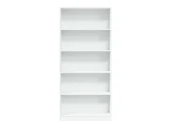 New vidaxl Estante 80x24x176 cm derivados de madeira Branco