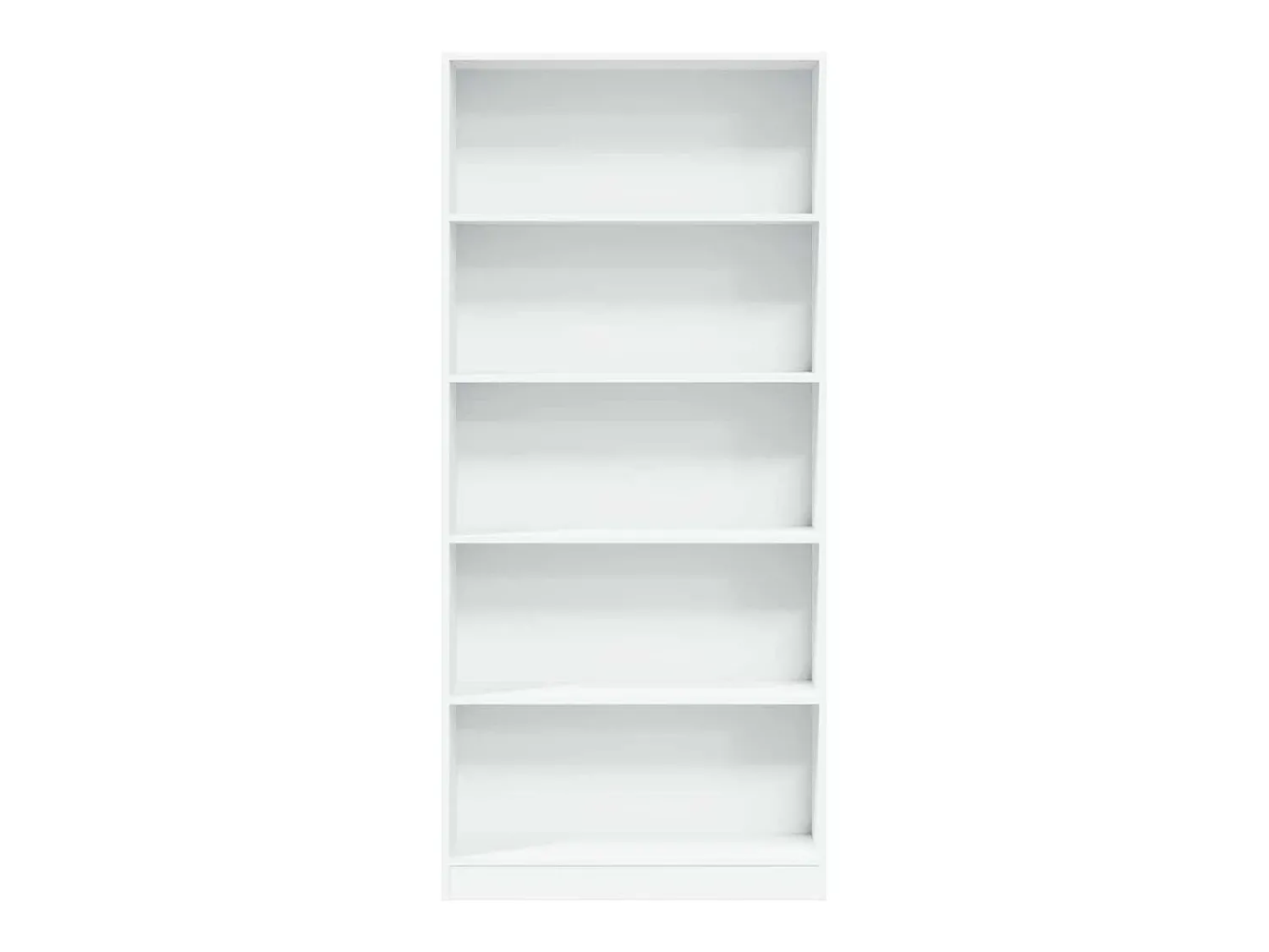 New vidaxl Estante 80x24x176 cm derivados de madeira Branco