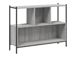 Biblioteca* Estante 102x28x77,5 cm derivados de madeira sonoma PT689546 Cinzento