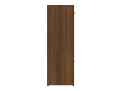 Vitrina|vidaxl Estante 90x30x90 cm derivados de madeira carvalho Castanho