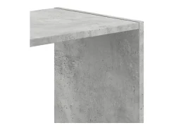 Prateleira*vidaxl Estante 102x32x108 cm derivados de madeira cinzento cimento Cinzento claro