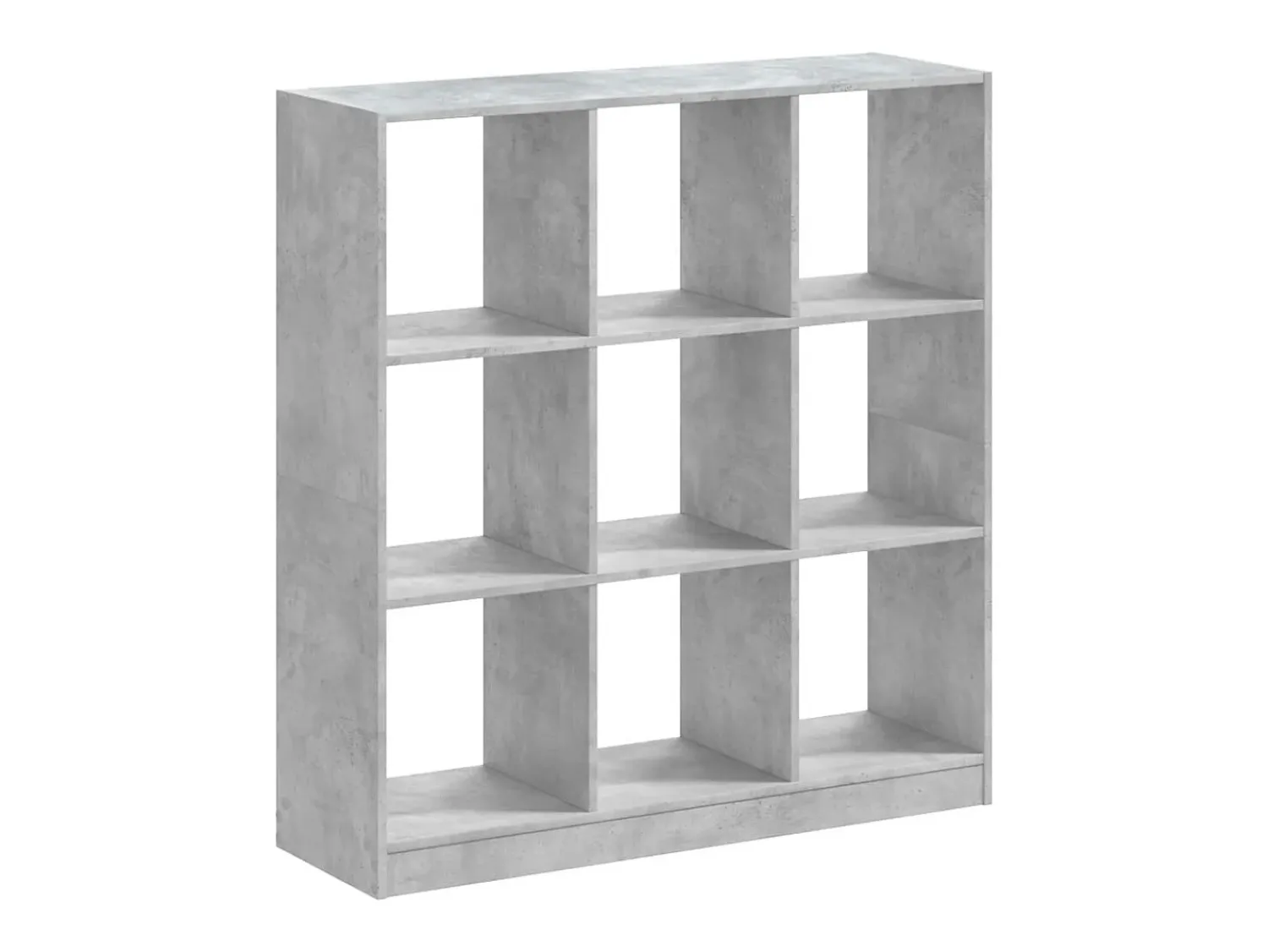 Prateleira*vidaxl Estante 102x32x108 cm derivados de madeira cinzento cimento Cinzento claro