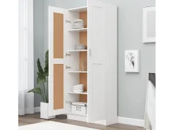 Sale Estante 82,5x30,5x185,5 cm derivados de madeira PT374656 Branco