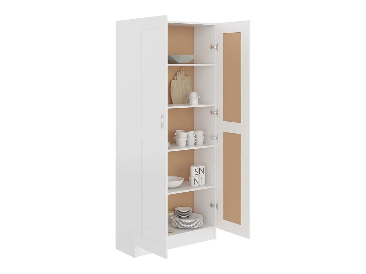 Sale Estante 82,5x30,5x185,5 cm derivados de madeira PT374656 Branco