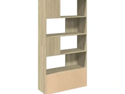 Biblioteca* Estante 100x36x189 cm derivados de madeira carvalho sonoma PT300253 Castanho