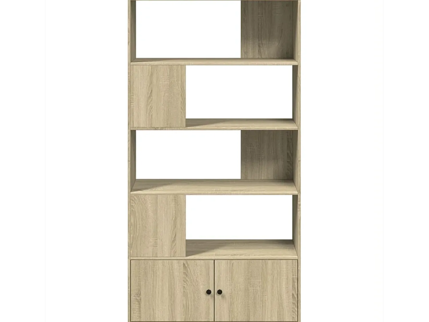 Biblioteca* Estante 100x36x189 cm derivados de madeira carvalho sonoma PT300253 Castanho