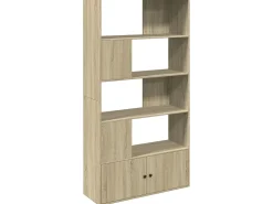 Biblioteca* Estante 100x36x189 cm derivados de madeira carvalho sonoma PT300253 Castanho