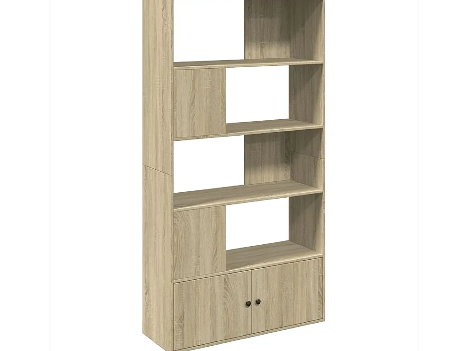 Biblioteca* Estante 100x36x189 cm derivados de madeira carvalho sonoma PT300253 Castanho