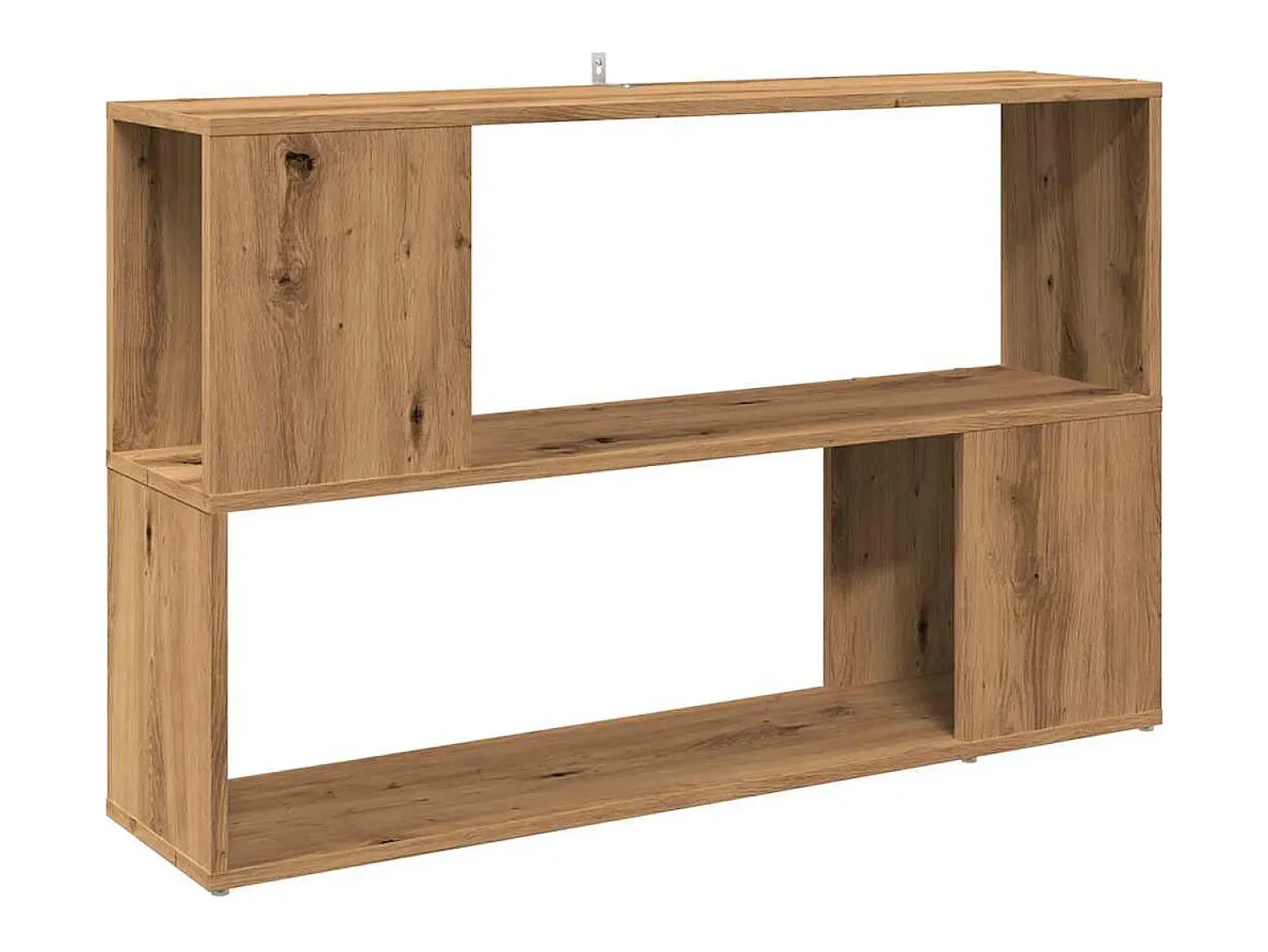 Biblioteca|vidaxl Estante 100x24x63 cm derivados de madeira carvalho artisiano Natural escuro