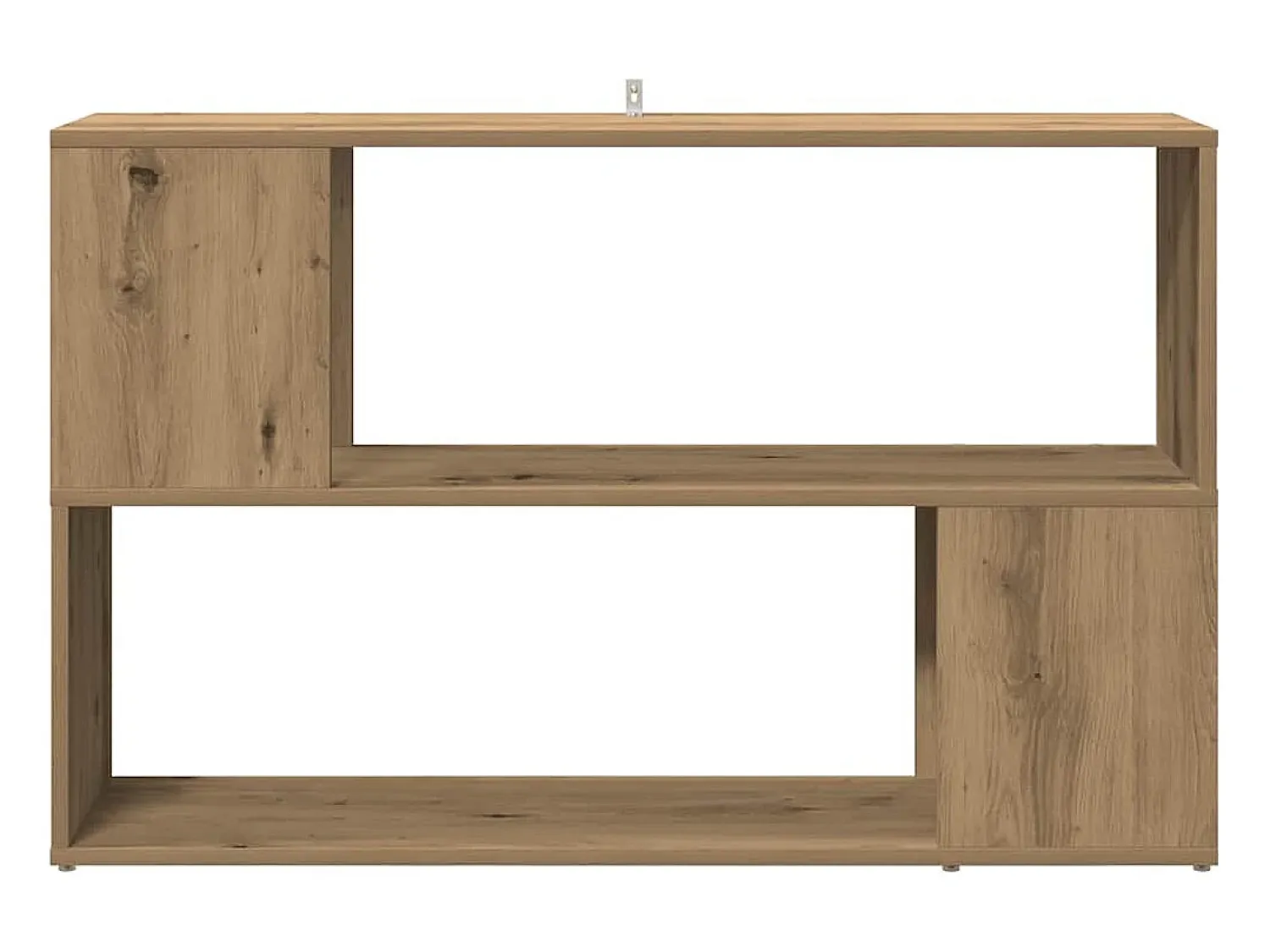 Biblioteca|vidaxl Estante 100x24x63 cm derivados de madeira carvalho artisiano Natural escuro