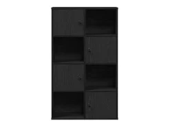 Biblioteca|vidaxl Estante 60x24x101,5 cm derivados de madeira carvalho Preto