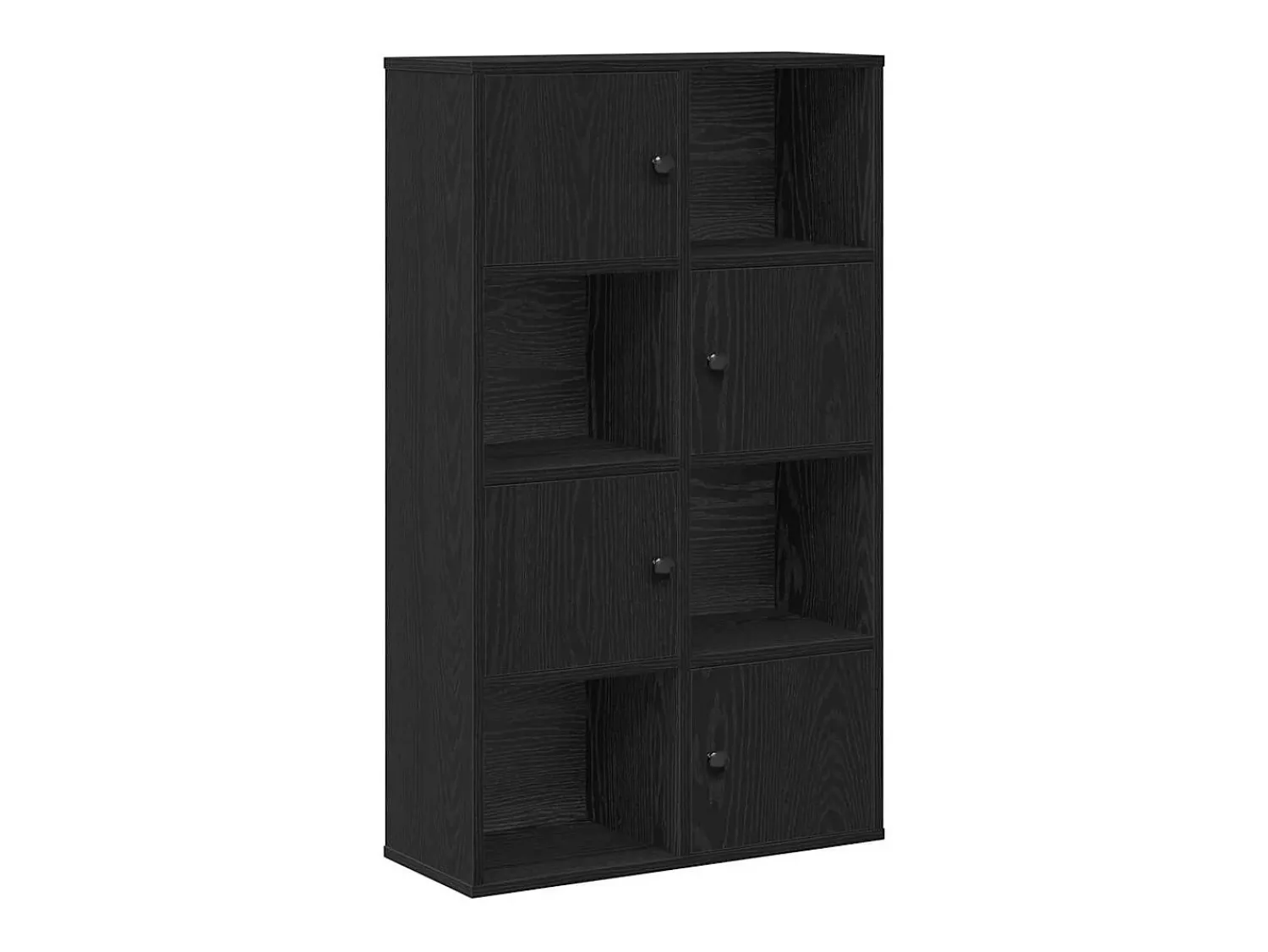 Biblioteca|vidaxl Estante 60x24x101,5 cm derivados de madeira carvalho Preto