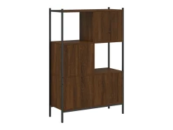 Vitrina|vidaxl Estante 72x28x109 cm derivados de madeira carvalho Castanho