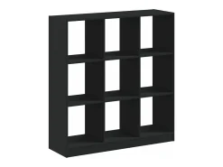 Clearance vidaxl Estante 102x32x108 cm derivados de madeira Preto