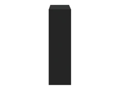 Clearance vidaxl Estante 102x32x108 cm derivados de madeira Preto