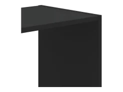 Clearance vidaxl Estante 102x32x108 cm derivados de madeira Preto