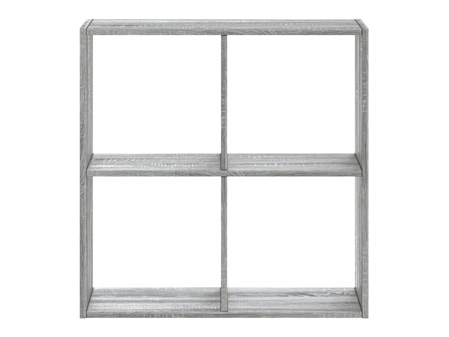 Biblioteca| Estante 68,5x32x68,5 cm derivados de madeira sonoma PT841795 Cinzento