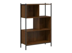 Biblioteca| Estante 72x28x109 cm derivados de madeira carvalho PT221930 Castanho