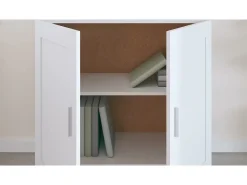 vidaxl Estante 82,5x30,5x80 cm derivados de madeira^ Vitrina