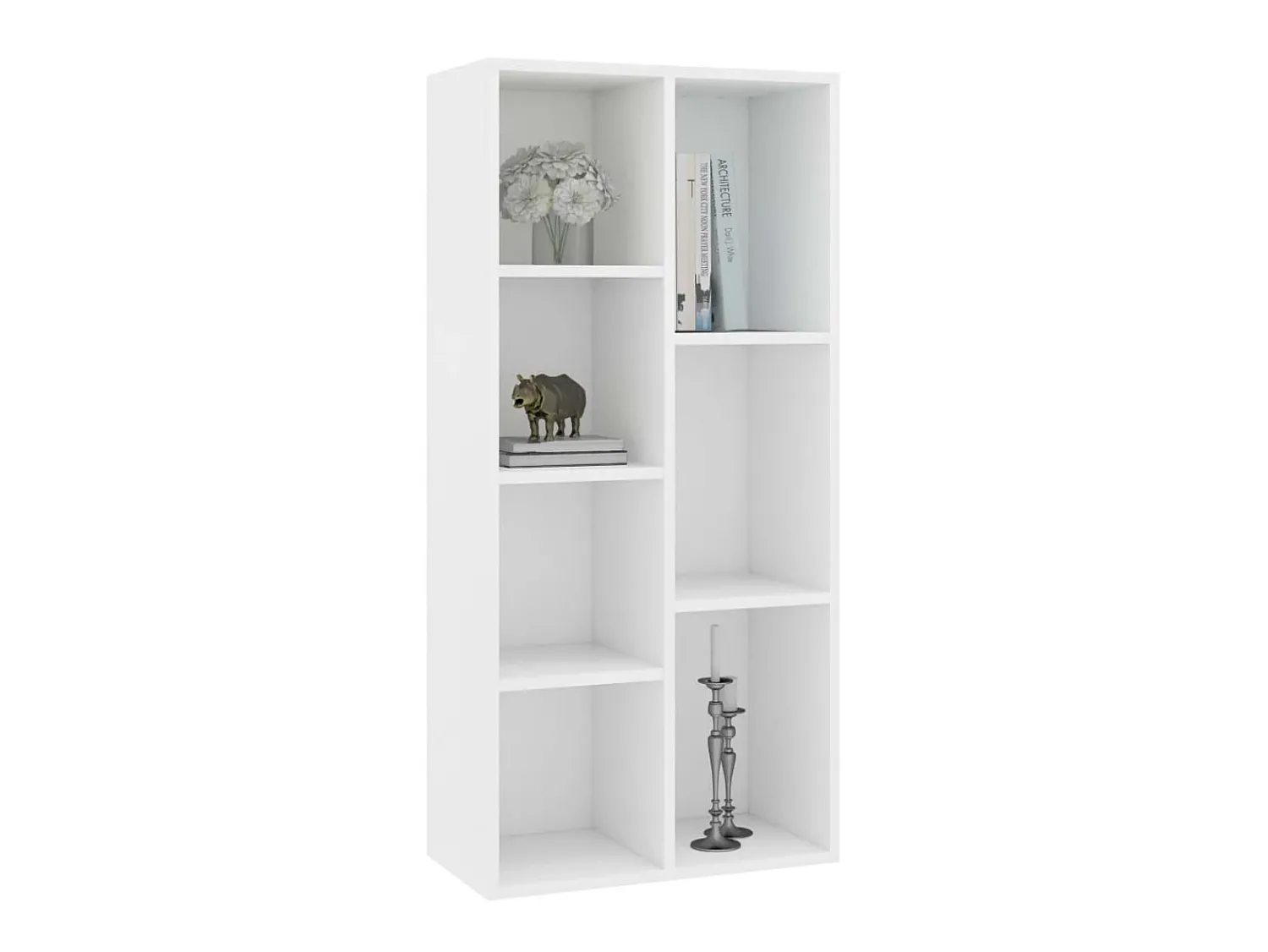 Biblioteca* Estante 50x25x106 cm derivados de madeira PT805242 Branco