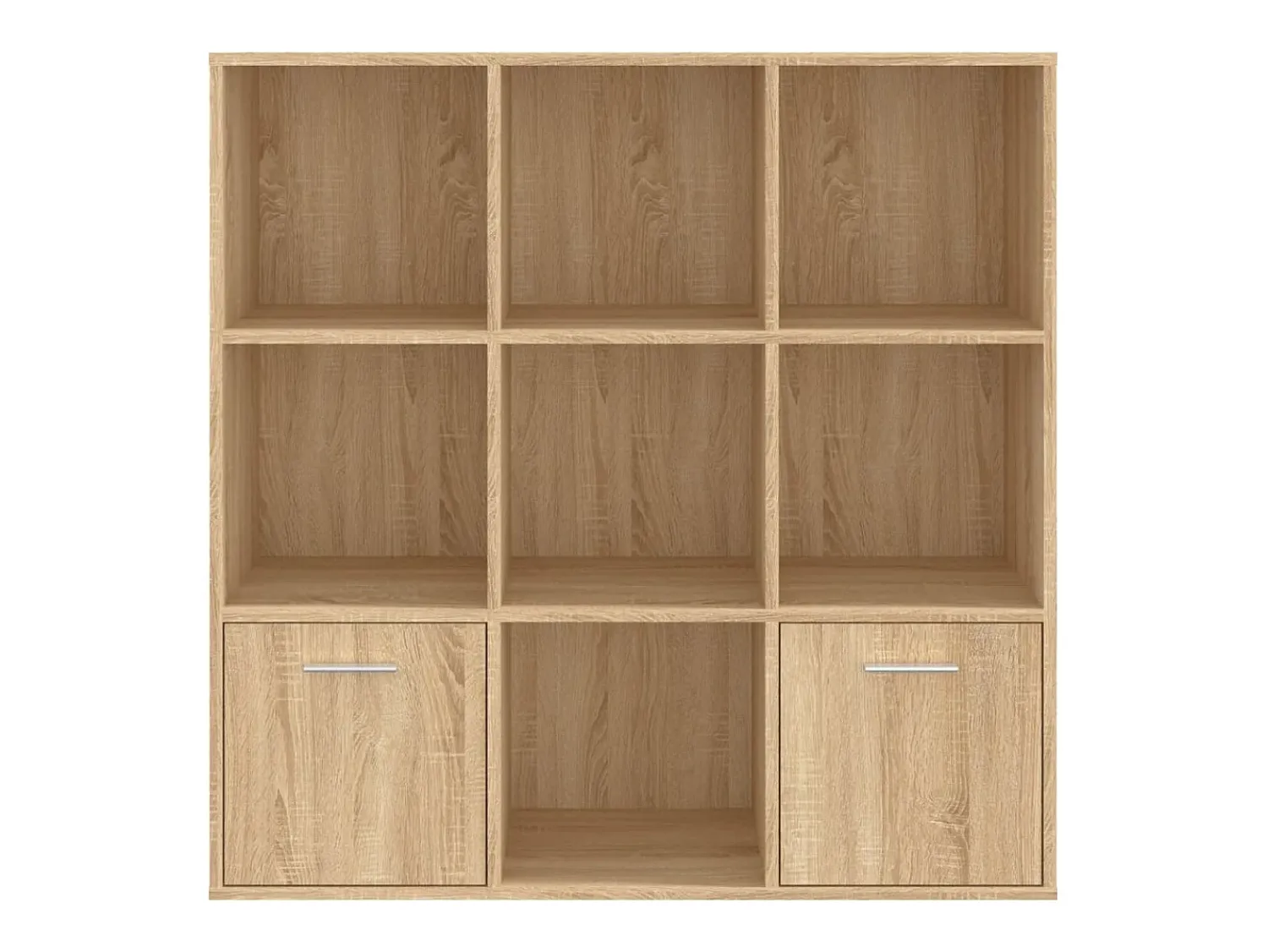 vidaxl Estante 98x30x98 cm derivados de madeira carvalho sonoma Natural claro