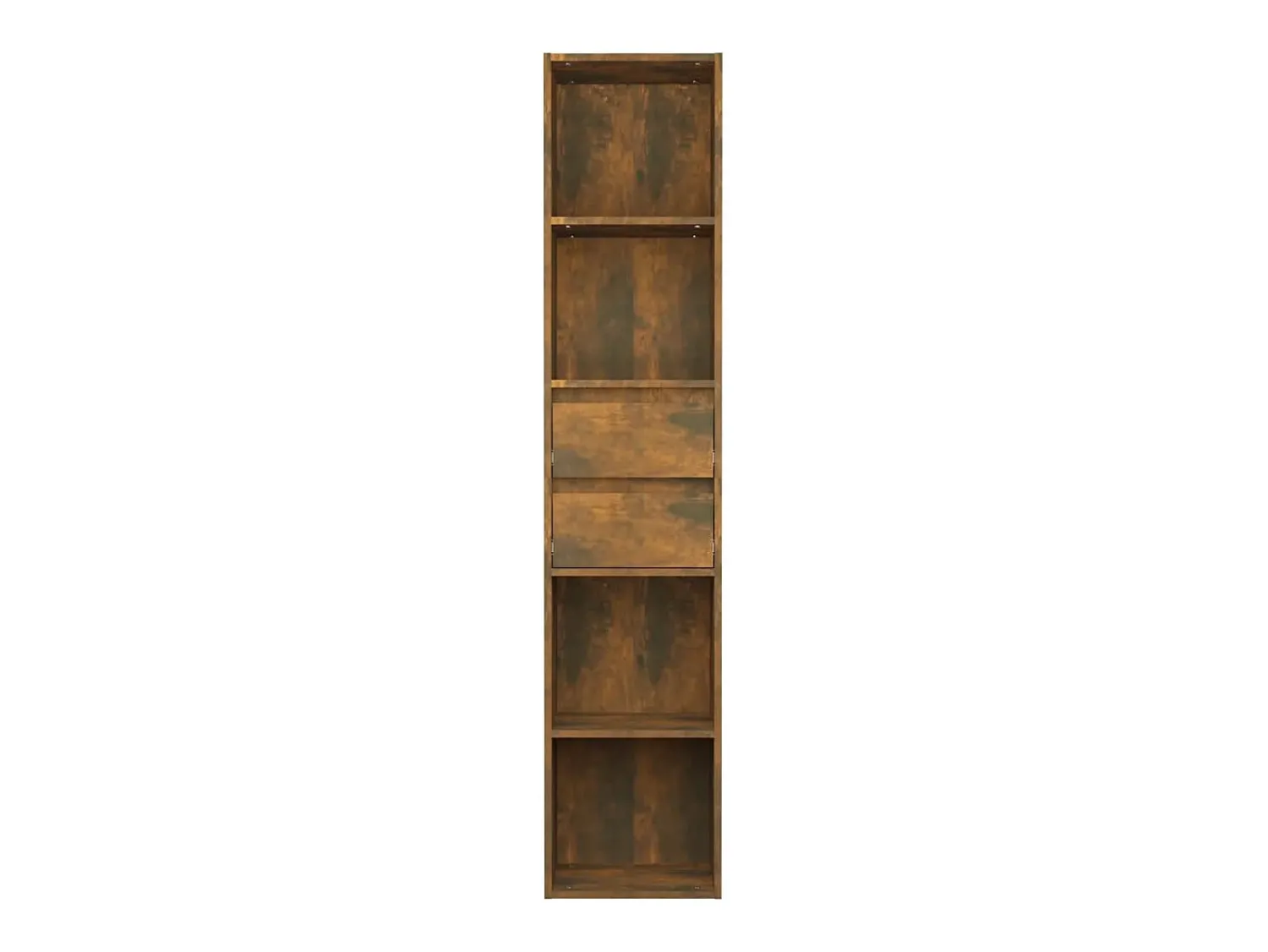 Estante 36x30x171 cm derivados de madeira carvalho fumado PT964896 Castanho
