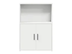 Biblioteca*vidaxl Estante 60x24x85 cm derivados de madeira Branco