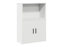 Biblioteca*vidaxl Estante 60x24x85 cm derivados de madeira Branco