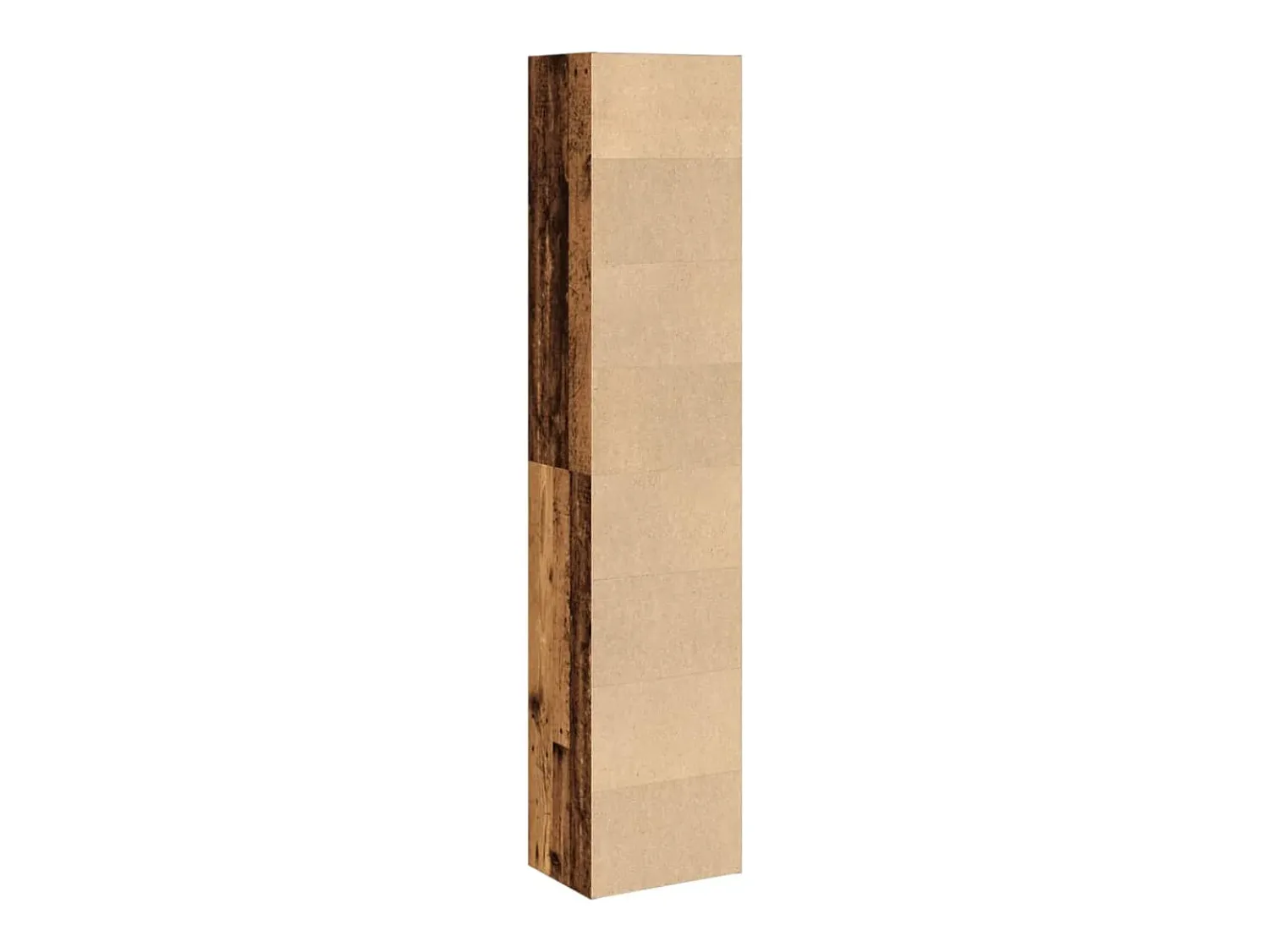 Online vidaxl Estante 40x30x189 cm derivados de madeira madeira velha Castanho