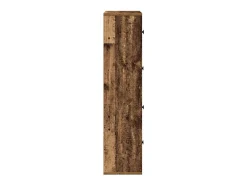 Biblioteca*vidaxl Estante 60x24x101,5 cm derivados de madeira madeira velha Castanho