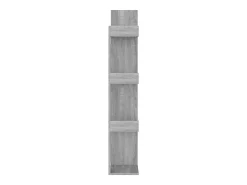 Clearance vidaxl Estante 48x25,5x140 cm derivados de madeira sonoma Cinzento
