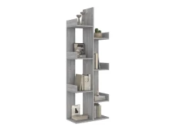 Clearance vidaxl Estante 48x25,5x140 cm derivados de madeira sonoma Cinzento