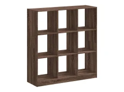 Biblioteca* Estante 102x32x108 cm derivados de madeira carvalho PT199985 Castanho