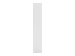 Biblioteca|vidaxl Estante 60x24x143 cm derivados de madeira brilhante Branco