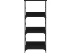Biblioteca| Estante 50x33x117,5 cm derivados de madeira PT325668 Preto