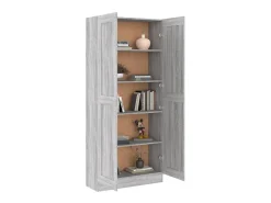 Online Estante 82,5x30,5x185,5 cm derivados de madeira sonoma PT302672 Cinzento