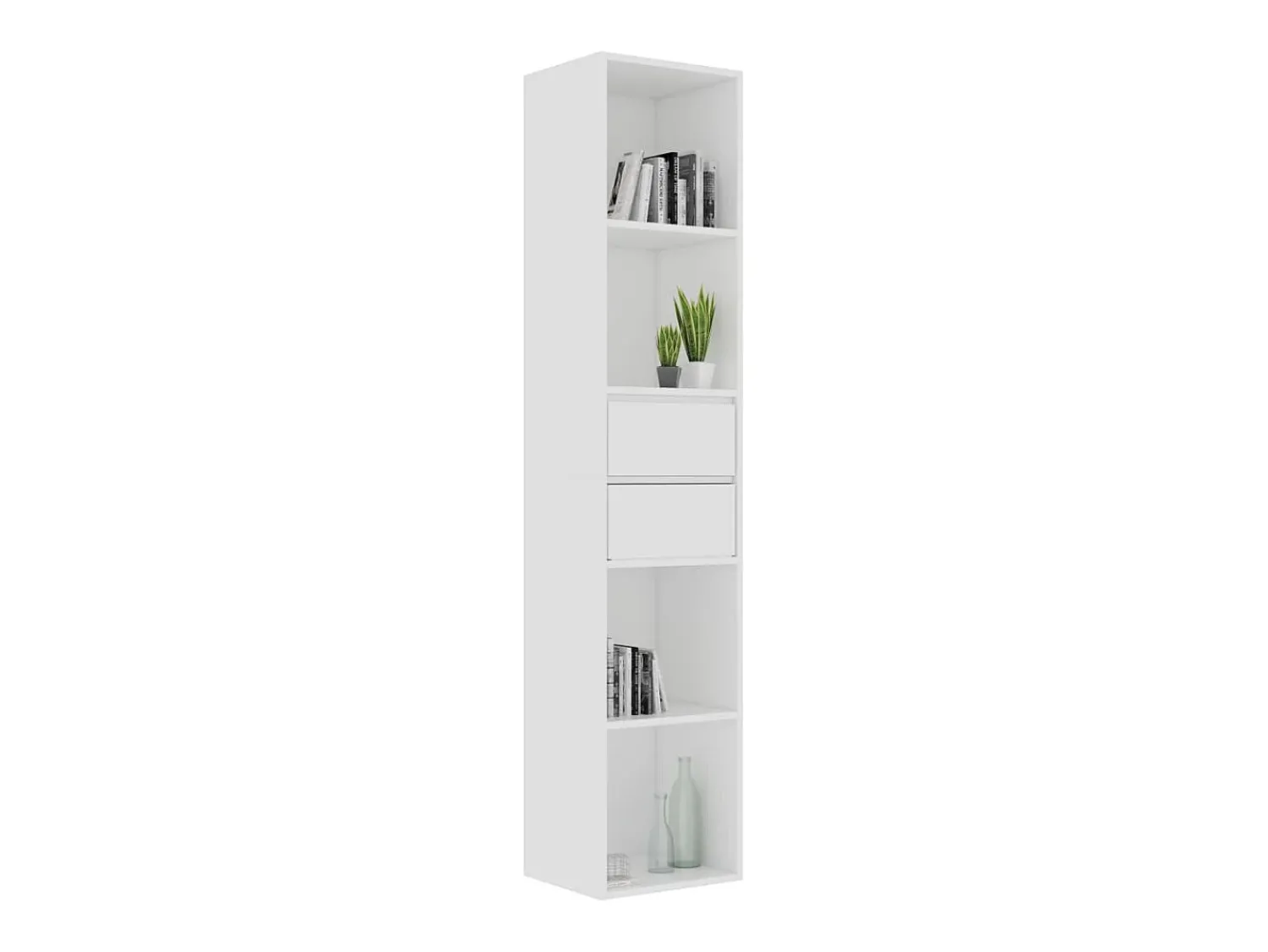 Best Estante 36x30x171 cm derivados de madeira PT592388 Branco